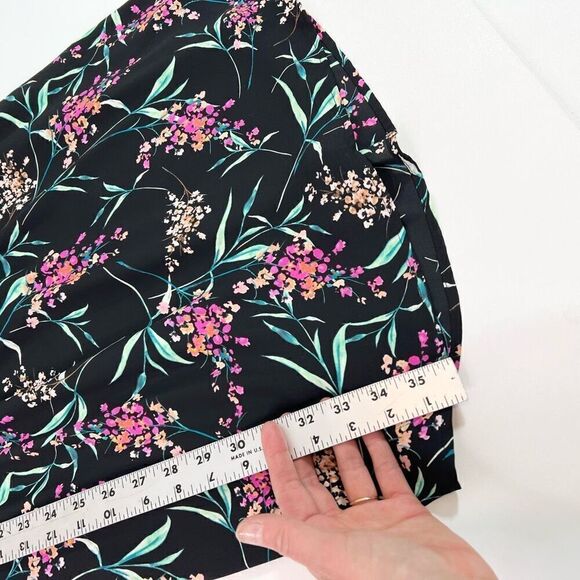 Charles Henry Dress Womens Large Multicolor Floral Sleeveless Button Front Mini - Picture 8 of 10